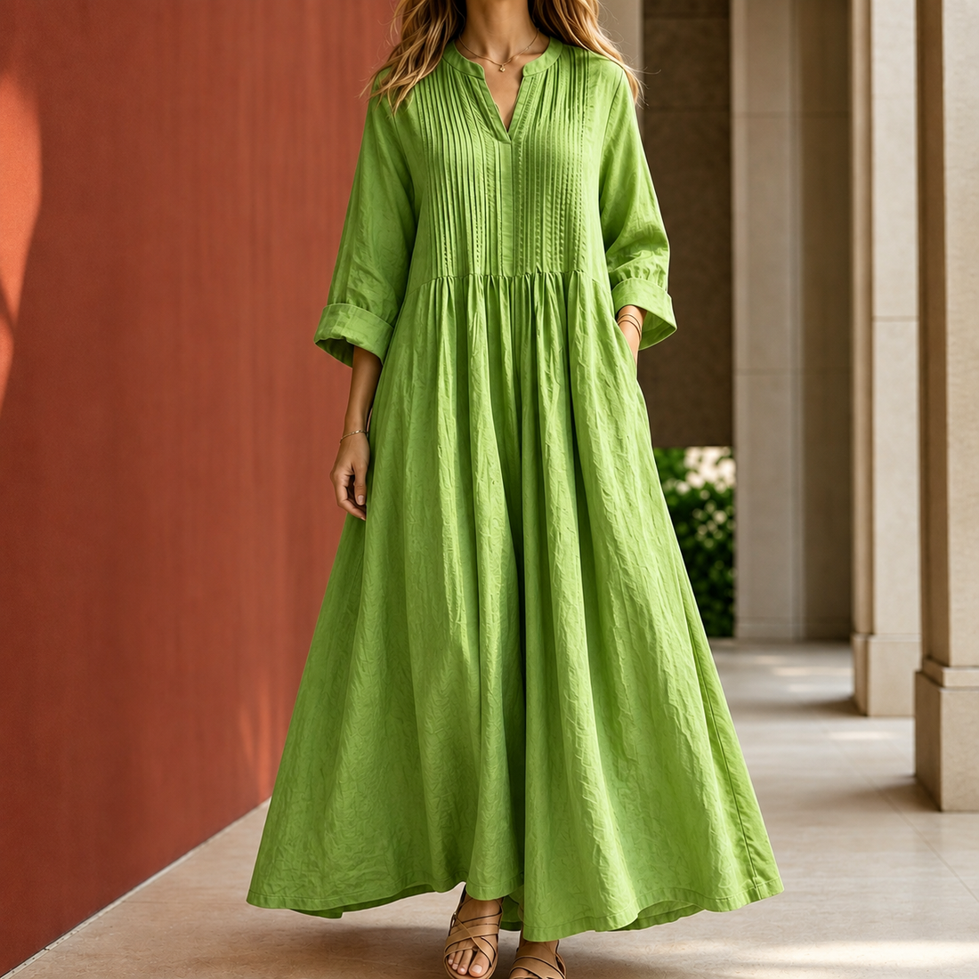 Valerie Pintuck Maxi Dress - Emerald Green