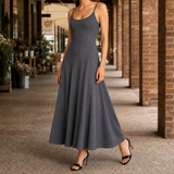 Honora-Hope A-Line Dress - Dark Gray