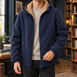Joseph Hooded Jacket - Dark Blue