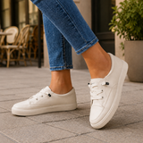 Peretti Lace-Up Sneakers - Beige