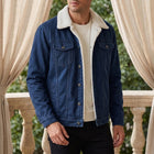 Denim Lambskin Dark Blue