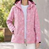 Valeria-Grace Printed Jacket - Pink