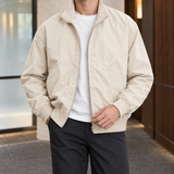 Godfrey-Ellis Ribbed Collar Jacket - Apricot