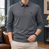 Bradley Collared Polo - Gray