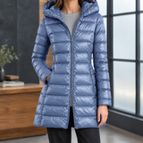 Molly Quilted Jacket - Haze Blue