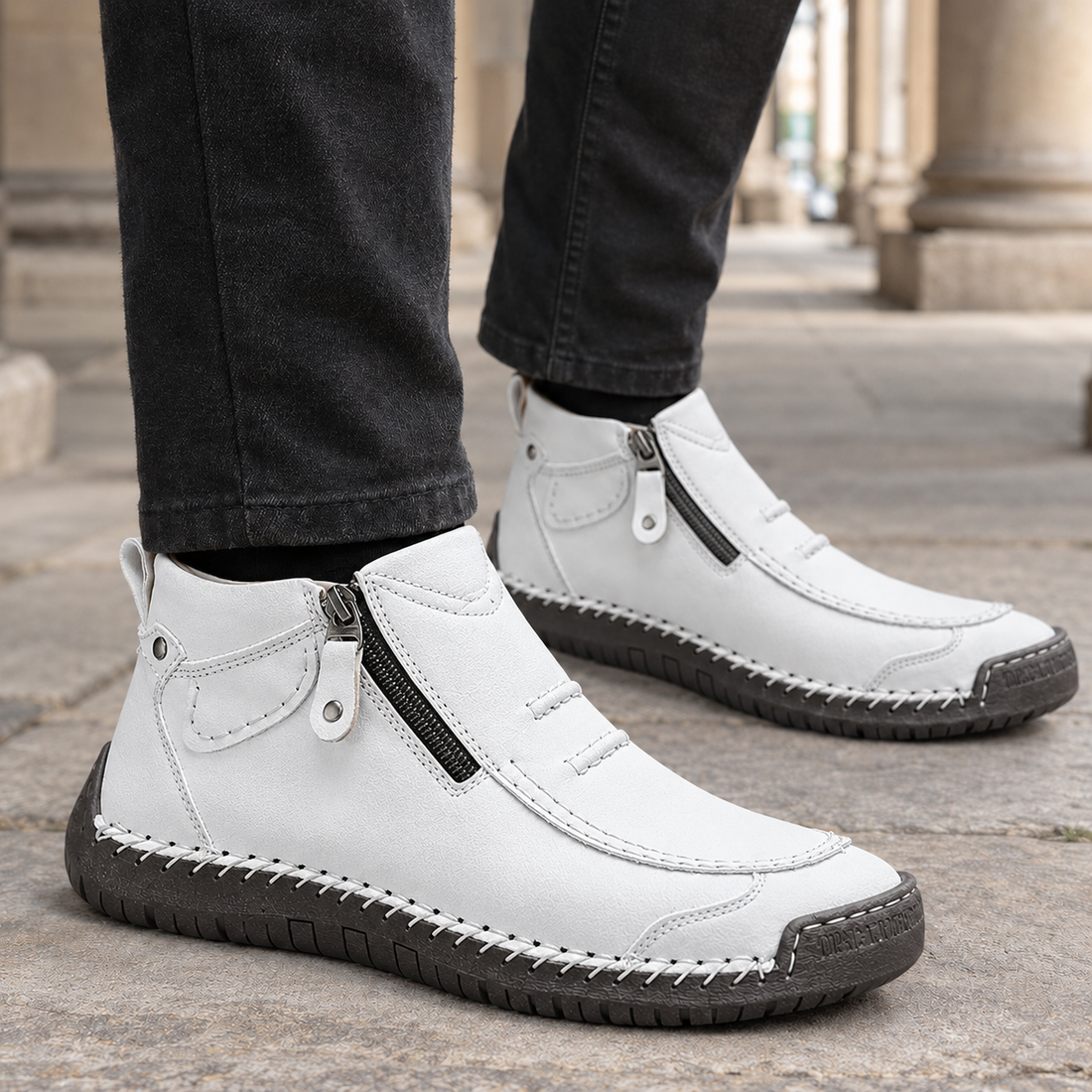 Asti Orthopedic Boots - White