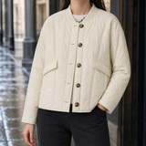 Sadie-Jane Quilted Jacket - Cream White