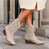 Palermo Cowboy Boots - Khaki