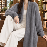 Roseline Longline Cardigan - Gray