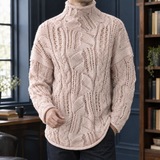 Wendell-James Openwork Sweater - Blush Pink