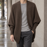 Charles-Grant Batwing Cardigan - Brown