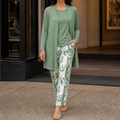 Green & White