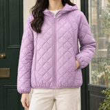 Winona-Skye Quilted Jacket - Purple
