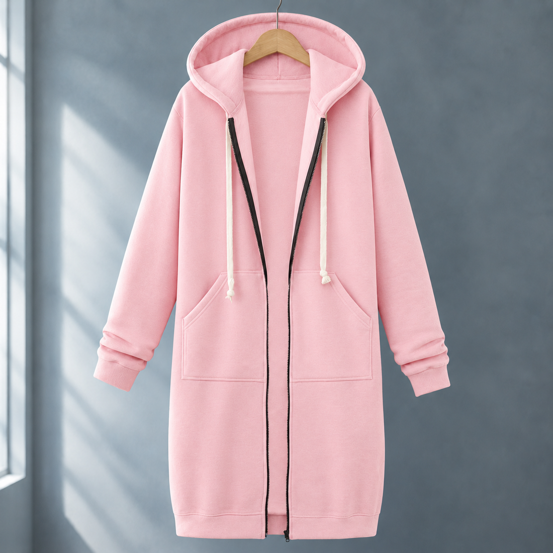 Sharon Hooded Hoodie - Pink