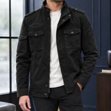 Raoul Utility Jacket - Black