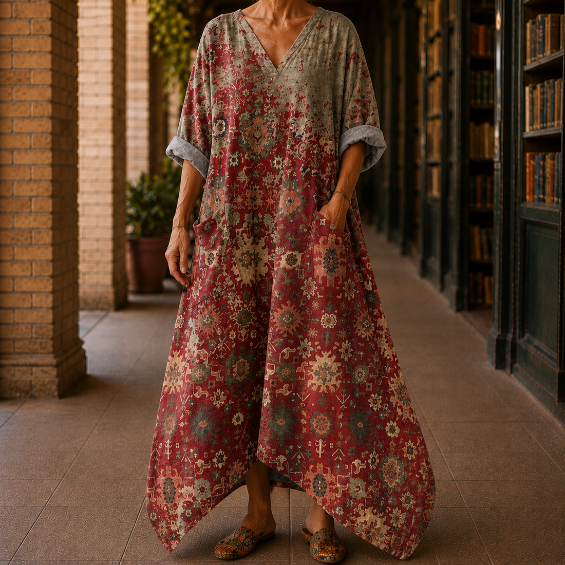 Calla Handkerchief Dress - Red Carpet