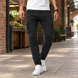 Max Tapered Cargo Pants - Black