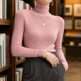 Genevieve-Rose Cashmere Sweater - Pink
