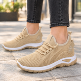 Rinaldi Lace-Up Sneakers - Beige