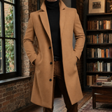 Gideon Tailored Overcoat - Brown