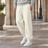 Luca Relaxed Joggers - Off-white