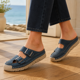 Cervini Buckle Sandals - Blue