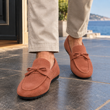 Castagna Suede Loafers - Tan