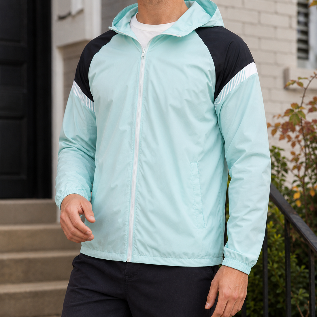 Argus Hooded Jacket - Mint Green
