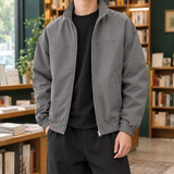 Cuthbert Zip Jacket - Gray