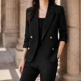 Desiree Tailored Blazer - Black Suit