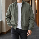 Anselm Bomber Jacket - Military Green