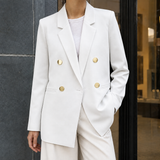 Gabrielle-Louise Tailored Blazer - White