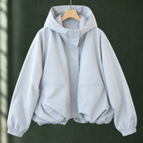 Marianne-June Hooded Jacket - Cool Gray