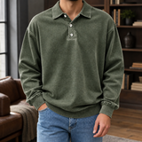 David Relaxed Polo - Army Green