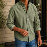 Carter Chambray Shirt - Green