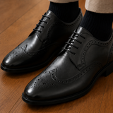 Marchetti Brogue Oxfords - Black
