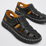 Messina Fisherman Sandals - Black