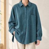 Emily Relaxed Shirt - Blue