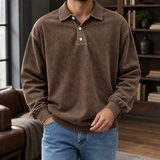 David Relaxed Polo - Brown