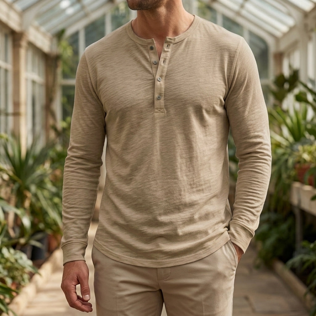 Mason Henley Shirt - Kaki
