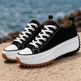 Falcone Orthopedic Sneakers - Black