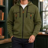 Osric Utility Hoodie - Army Green