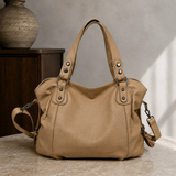 Caruso Studded Hobo Bag - Khaki
