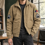 Hendrik Military Jacket - Khaki