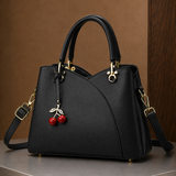 Chianti Cherry Handbag - Musta