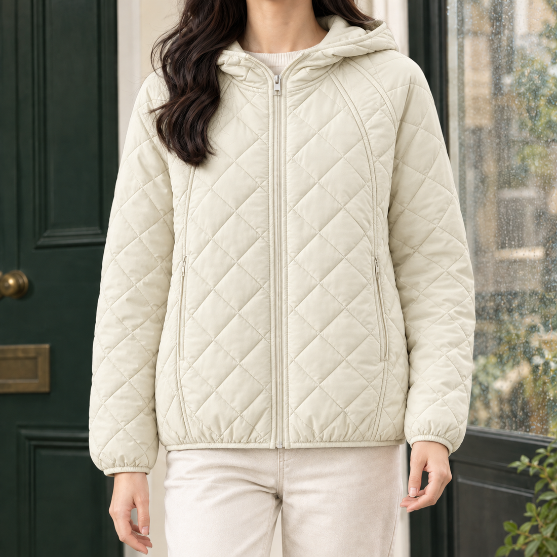 Winona-Skye Quilted Jacket - White