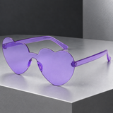 Fulbert Heart Sunglasses - Purple