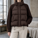 Gwendolyn Hybrid Jacket - Brown