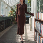 Long Skirt Brown