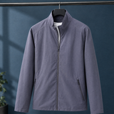 Cameron Stand Collar Jacket - Gray